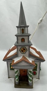 Dept 56 New England Village Arlington Falls Church #56510 Steeple - Picture 1 of 6
