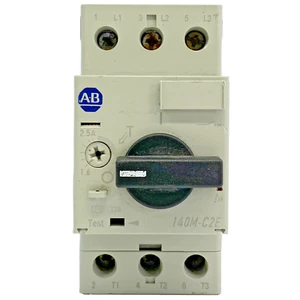 Allen Bradley 140M-C2E-B25 Interruttore Protezione Motore 1.6-2.5A 120V Usato - Foto 1 di 6