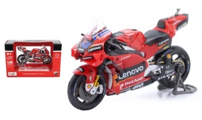 Maisto 36391M Ducati GP22 #43 Ducati Lenova MotoGP 2022 - Jack Miller 1/18 Scale - Image 1 of 4