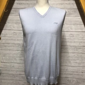 Sudadera Pullover Schott NYC Para Hombre Púrpura Algodón Sin Mangas Talla Mediana - Imagen 1 de 9