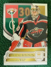 2003-04 (WILD) Crown Royale Blue 2005 Dwayne Roloson #52