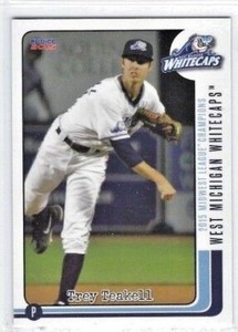 2015 West Michigan Whitecaps Champions (Class A-Detroit Tigers) Trey Teakell