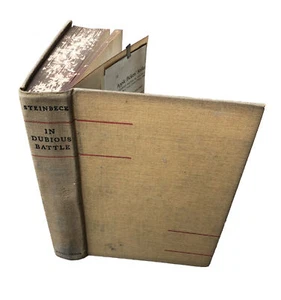 John Steinbeck *In Dubious Battle* 1st Edition 1st Printing 1936 Covici Friede - Picture 1 of 14