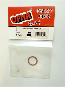 OFNA RACING 51545 HEAD SHIM .1mm FOR .28 ENGINE NEW OLD INVENTORY - Picture 1 of 2