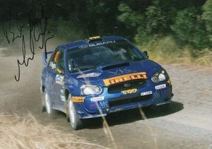 Rally Driver Mark Higgins Hand Signed 7x5 Photo - Rally Autograph AB - Picture 1 of 1