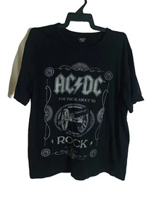ACDC For Those About To Rock T-Shirt 2XL Free Postage - Picture 1 of 5