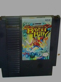 100% AUTHENTIC **Adventures of Bayou Billy** Nintendo NES, 1989 MINT CONDITION