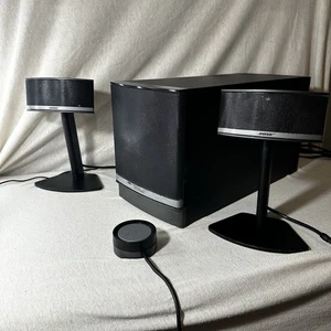Système de haut-parleurs multimédia Bose Companion 5 pour PC portable testé et fonctionne très bien - Photo 1/12