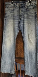 H&M Jeans Mens Size 34x34 Button Fly Relaxed Fit (Actual 36 x 34) - Picture 1 of 15