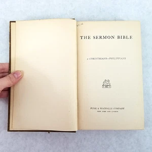 The Sermon Bible: 2 Corinthians - Philippians, 1925 Funk & Wagnalls - Vol X, 6 - Bild 1 von 9