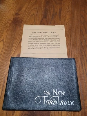 Libro de presentación de camiones Ford 1934 The New Salesman's Truck libro de concesionario de colección Foto 1 de 4