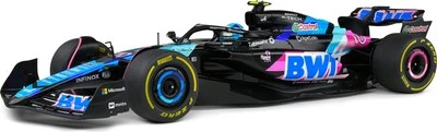 Alpine F1 Team A524 Pierre Gasly 2024 Monaco GP in 1:18 scale by Solido - Image 1 of 4