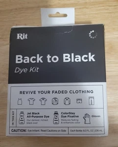 Rit Dye Back to Black Kit - Picture 1 of 4