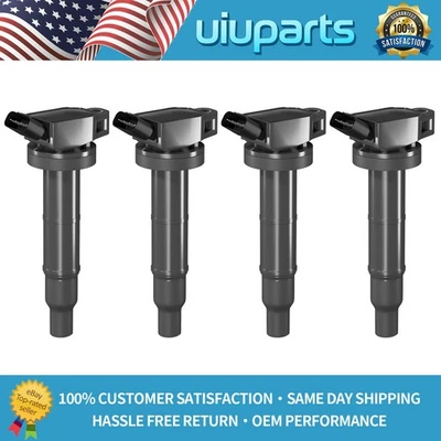 4 Ignition Coils For 2002-2009 Toyota Camry 2.4L L4 2004-2008 Toyota RAV4 UF333 — 第 1/4 张图片