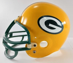 Vintage 1990's Riddell GREEN BAY PACKERS Full-Size Replica NFL Football Helmet! - Picture 1 of 15