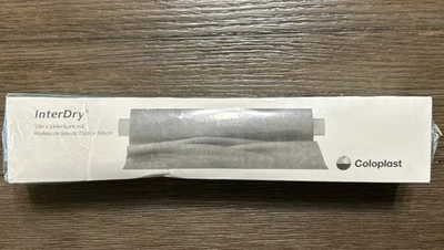 Coloplast 7910 InterDry 10 x 144" Fabric w/Antimicrobial Silver Sealed Exp 2026 - Image 1 of 4