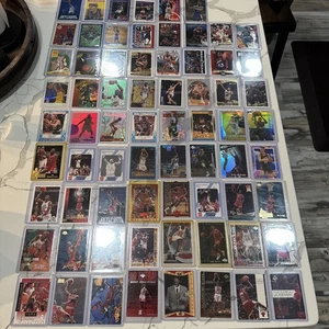 Michael Jordan Card Lot Refractors Inserts Lot 70 Cards All Stars  - Picture 1 of 24