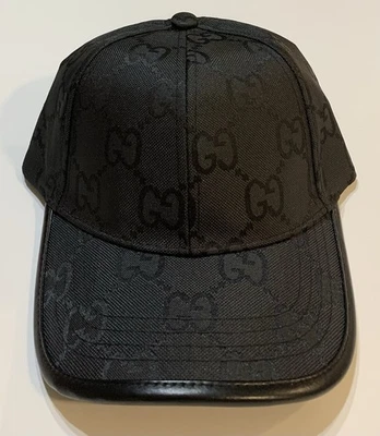 Sombrero negro Gucci GG Foto 1 de 4