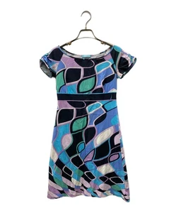 Emilio Pucci Kleid mehrfarbig gemustert Damen Italy gebraucht ärmellos - Bild 1 von 7