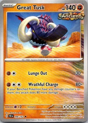 Great Tusk 096/162 SV05: Temporal Forces Regular - Image 1 of 2