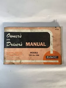 1970 GMC C/K C1500 C2500 C3500 Pickup Truck Owner Operator Maintenance Manual - Picture 1 of 23