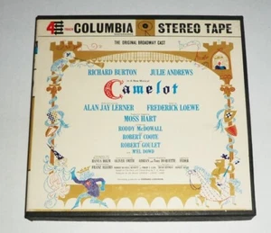 REEL to REEL TAPE / RICHARD BURTON, JULIE ANDREWS "CAMELOT" (1961) SOUNDTRACK - Foto 1 di 3