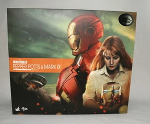 Hot Toys MMS311 Iron Man 3 1/6 Pepper Potts +Mark 9 Action Figure MIB - Picture 1 of 11