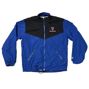 BOATHOUSE Sports Holderness USA Blue Windbreaker Full Zip Jacket Mens Sz M Read - Picture 1 of 12