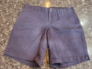 Eddie Bauer Shorts Size 18 Womens Slightly Curvy Legend Wash Stretch Casual Blue - Picture 1 of 11