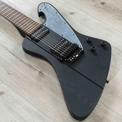 Ibanez FTM33 Fredrik Thordendal Signature 8 String Guitar, Weathered Black - Image 1 of 4