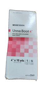 Unna Boot 4" x10 yards Cotton w Zinc Oxide ad Calamine McKesson  10/24