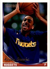 1993-94 Topps Gold Denver Nuggets Basketball Card #32G Kevin Brooks