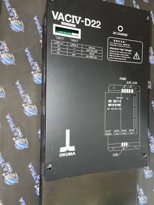 Okuma VAC-4 D22/VACIV D22 Spindle Drive. REBUILT TESTED VERSION 2.7 - Image 1 of 3