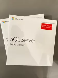 SQL Server 2019 Standard (10 CAL) - Windows and Linux, Physical License - Picture 1 of 2