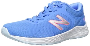 Baby Size 3W New Balance Fresh Foam Arishi v4 Wide Running Shoes Blue Pink - Picture 1 of 10