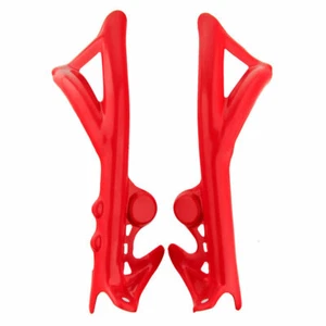 GAS GAS TXT PRO RED PLASTIC FRAME COVERS 2011 ON PROTECTORS GUARDS RAGA RACING - Picture 1 of 1