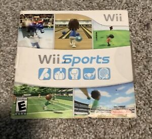 Wii Sports (Nintendo Wii, 2006) 100% Complete Original Sleeve - Tested