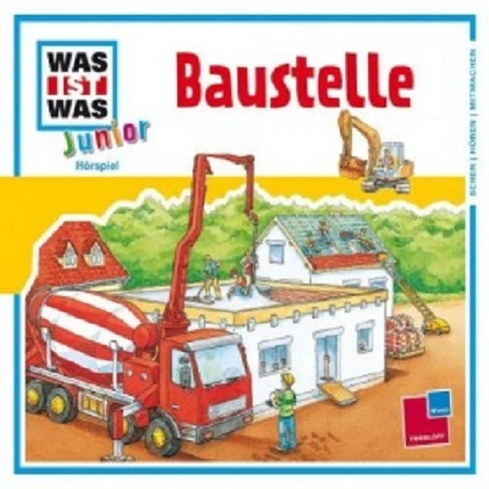 WAS IST WAS JUNIOR - FOLGE 03: BAUSTELLE  CD  9 TRACKS KINDERHÖRSPIEL  NEU - Bild 1 von 1