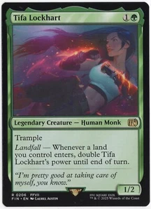 F018 Magic The Gathering Tifa Lockhart 0206 FIN 2025 Non-Foil - Picture 1 of 1