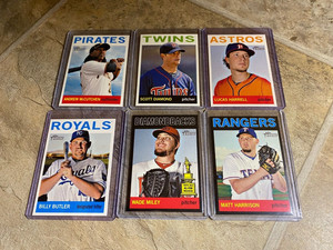2013 Topps Heritage Baseball Short Print Lot (x6)