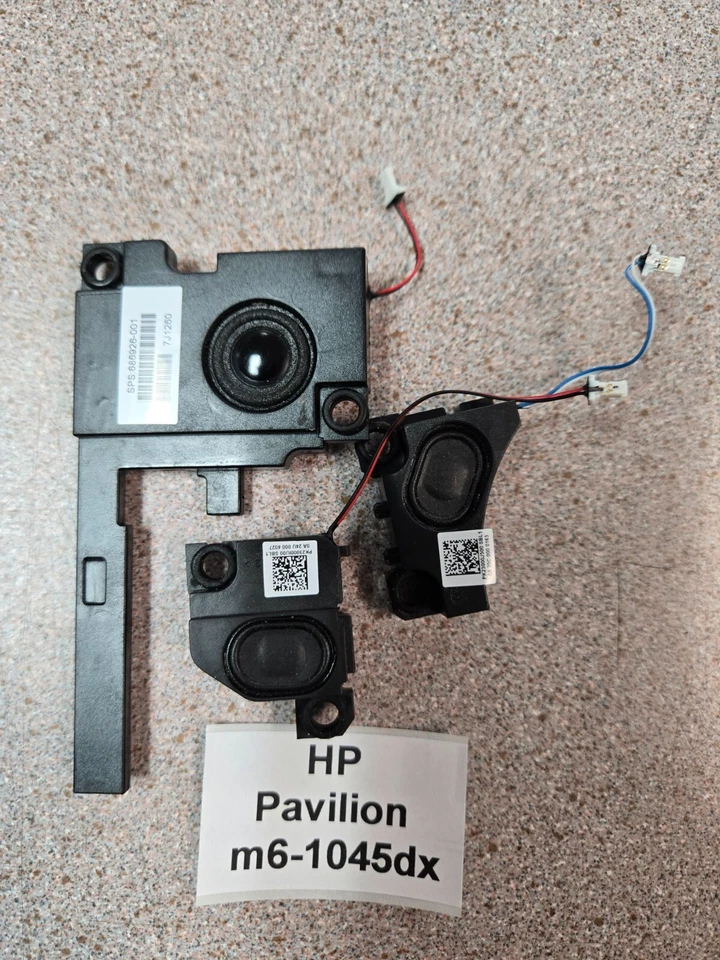 Juego de altavoces subwoofer y izquierda derecha HP Pavilion M6-1045dx OEM 686926-001 Foto 1 de 1