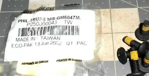 CAN-AM DS650 250000043 BUTTON HEAD SCREW 6X20MM 1 QUANTITY OEM FREE SHIPPING - Foto 1 di 1