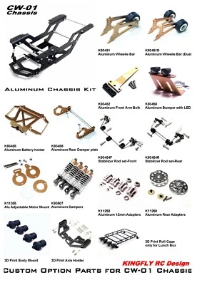 Custom Upgrade-Teile Aluminiumlegierung für TAMIYA  Lunch box/Midnight Pumpkin - Bild 1 von 4