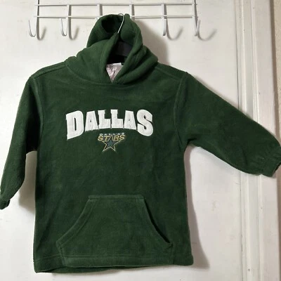Dallas Stars Juvenil Talla Extra Pequeña Polar Pullover Sudadera con Capucha Verde Nuevo Con Etiquetas Foto 1 de 4
