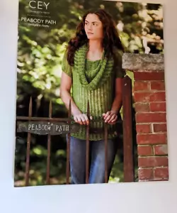 RARE - CEY Classic Elite Yarn Peabody Path - Designs in Firefly - 5 Patterns TM - Imagen 1 de 2