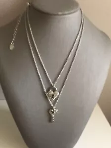 Best friends necklaces Claire’s Two Necklaces Tags Hearts & Fitting Key 💕new - Picture 1 of 3