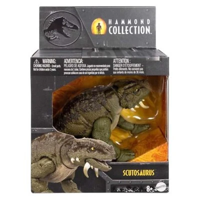 Figura Scutosaurus Mattel Jurassic World Colección Hammond NUEVA Foto 1 de 2