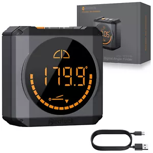 Neoteck Digital Angle Finder LED Level Box Protractor Magnetic Base Woodworking - Picture 1 of 12