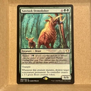 B3G3 ~ MTG ~ demolitore Sawtusk ~ C20 Commander 2020 ~ 064 ~ inglese raro ~ quasi nuovo - Foto 1 di 2