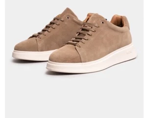 HUGO BOSS BULTON RUNN Sneaker Braun Größe UK 6 NEU ORIGINAL UVP 229€ #797 - Bild 1 von 7